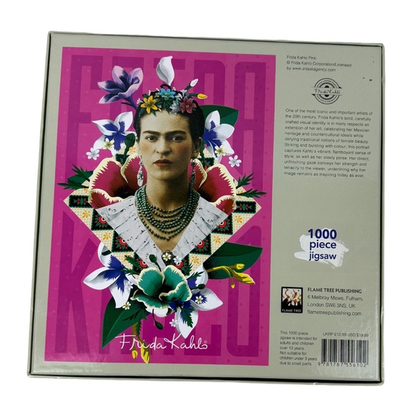 Frida Kahlo 1000 Piece Jigsaw Puzzle - Picture 3 of 4